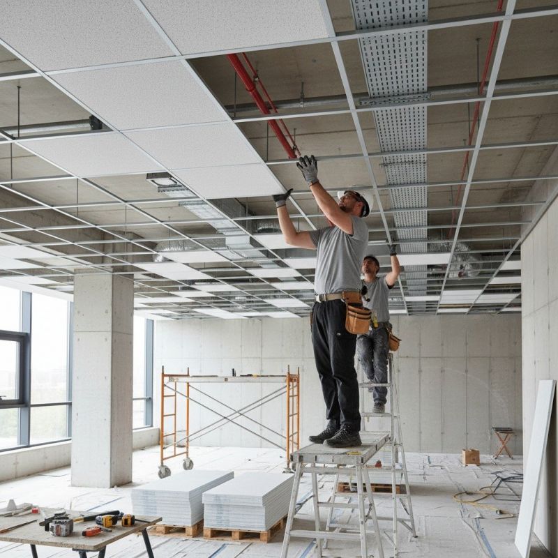 Ceiling Insulation Installation