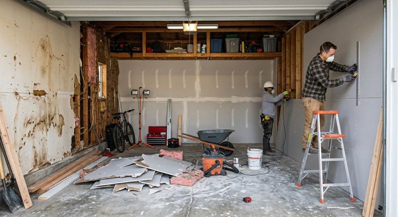 Garage Wallboard Installation in Littleton, CO