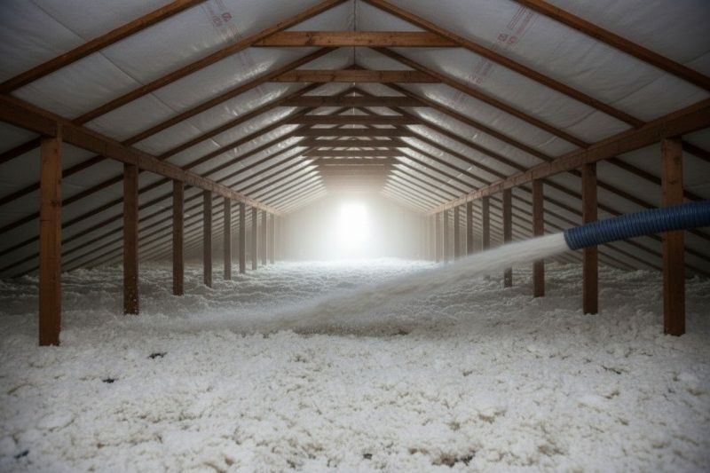 Blown Insulation Installation in Longmont, CO