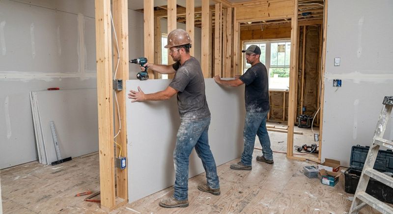 Drywall Finishing Service in Overland Park, KS